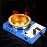 ราคา 150W 220V มินิบัดกรีหม้อเคลือบไทเทเนียมสแตนเลสบัดกรีหม้อบัดกรีปรับอุณหภูมิได้ขนาดกะทัดรัดสำหรับเชื่อมและบัดกรี Mini Lead Free Soldering Pot Temperature Adjustable Solder Bath for Welding and Soldering