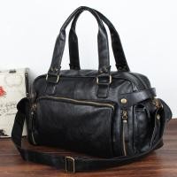 ราคา กระเป๋าสะพายข้าง PU หนังเทียมสไตล์เกาหลีสำหรับผู้ชาย กระเป๋าสะพายข้างแบบลำลอง กระเป๋าเดินทางแบบย้อนยุค กระเป๋าสะพายข้างขนาดใหญ่ (22251037784)