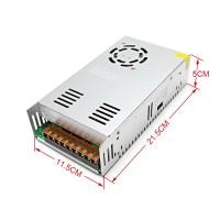 ราคา Switching Power Supply 12V 30A 360W สวิตชิ่งเพาเวอร์ซัพพลาย 12V 30A 360W สีเงิน แบบมีพัดลม พร้อมส่งจากกรุงเทพฯ witching Power Supply 12V 30A 360W (15979980121)