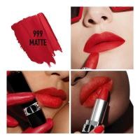 ราคา DIOR Rouge Dior Lipstick 1 5g ลิป Dior เนื้อแมทเวลเวท ช่วยให้ริมฝีปากดูอิ่มเอิบและเบาสบายสบาย 999 772 888 (24405864513)