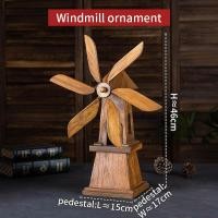 ราคา กังหันลมไม้สัก กังหังลมเสริมฮวงจุ้ย ตกแต่งบ้านร้านค้า สูง 46ซม กว้าง 15ซม ใบพัดกว้าง 34ซม กังหันลม กังหันประดับบ้านหมุนได้จริงตามแรงลม เสริมฮวงจุ้ย (22524190664)