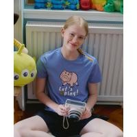 ราคา Womens Comfort Jersey Printed T shirt Toy Story 05395260001 เสื้อยืดผู้หญิง เสื้อจิออดาโน (25117867184)