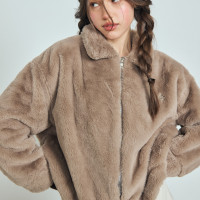 ราคา chuuchop C7952 Fluffy jacket เสื้อแจ็คเก็ตแขนยาว ขนนุ่มฟู มี3สี กันหนาว (17454713863)