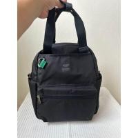 ราคา anello BASE 2WAY รุ่นใหม่ ATM0521 ของแท้100 จากญี่ปุ่น รุ่นนี้ผลิตจากวัสดุผ้าไนลอนพรีเมี่ยมสวยกันน้ำ ด้านหน้ามีห่วงคล้องตกแต่งด้วยป้ายหนังกลับปั๊มแบรนด์ anello (22403900082)