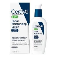 ราคา CeraVe PM Facial Moisturizing Lotion Night Cream with Hyaluronic Acid and Niacinamide 89ml (25295208797)