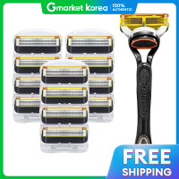 ราคา Gillette ด้ามมีดโกนระบบสั่น เข้ากันได้กับ Gillette ใบมีดโกน Fusion ProShield x3 แพ็ค ALS473 (25135637607)