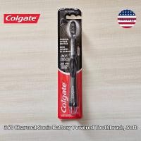 ราคา Colgate 360 Charcoal Sonic Battery Powered Toothbrush Soft คอลเกต แปรงสีฟันชาร์โคล แบบใช้แบตเตอรี่ (21475818591)