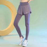 ราคา กางเกงขาสั้นวิ่งแห้งเร็ว กางเกงโยคะ 7 ส่วน กางเกงขาสั้นกีฬาสำหรับผู้หญิง ฤดูใบไม้ร่วง 2025 ใหม่ กางเกงขายาวสองชิ้นเทียม ทรงเข้ารูป กางเกงขาสั้นวิ่ง กางเกงโยคะ (25577871424)