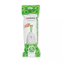 ราคา Brabantia ถุงขยะทิ้งมือถือต้นฉบับถุงขยะ 3 5L B 5L C 10 12L D 15 20L G 23 30L H 50 60L J 20 25L X 10 12L อุปกรณ์เสริมถังขยะทำจาก PE ข้นย่อยสลายได้ตามถุงขยะ (25314856898)