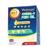 ราคา น้ำมันปลาความเข้มข้นสูง Omega 3 นำเข้าจากอเมริกา บริสุทธิ์ 95 EPA 750mg 60 แคปซูล (24603281266)