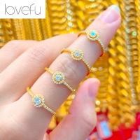 ราคา แหวนทองคำแท้ครึ่งสลึง 1 9 กรัม ลายพลอยชูล้อมพลอย การันตีทองคำแท้ 96 5 ขายได้ จำนำได้ (22259638511)