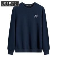 ราคา JEEP SPIRIT 1941 ESTD American Men S Round Neck เสื้อกันหนาวแขนยาว Bottoming เสื้อของแท้ Pullover หลวมอเมริกันผ้าฝ้ายเสื้อยืดผู้ชาย (15591132330)