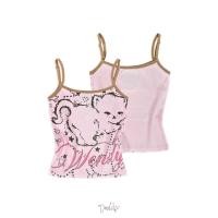 ราคา DADDY Fluffy Sparking tank Top เสื้อสายเดี่ยวลายแมวสุดน่ารัก (24918778626)