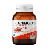 ราคา Blackmores Concentrated Curcumin One A Day 60 Tablets ของแท้ผลิตออสเตรเลีย (25008504095)