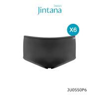 ราคา แพ็ก6ชิ้น Jintana กางเกงชั้นใน จินตนา รุ่น Basic รหัส JU0550P6 ทรงHalf Brief เนื้อผ้านิ่ม ใส่สบาย ระบายอากาศ (24988201719)