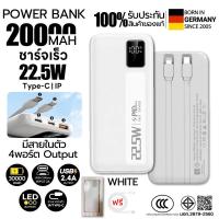 ราคา Remax CCC แท้100 รับประกัน 2ปี แบตสำรอง 30000mAh สต็อกในไทย Powerbank ชาร์จเร็ว ความจุสูง LED มีสายชาร์จในตัว 2 4A มาพร้อมสายเคเบิลข้อมูล iphone Type c พาว์เวอร์แบงค์ PD22 5W QC3 0 power bank แบตสำร (
