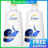 ราคา Dove โดฟ โดฟ แชมพู ปริมาณมาก อินเทนส์ รีแพรiar 680 มล x 2 ขวด (25603888697)
