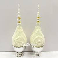 ราคา ฟรีค่าจัดส่ง l ราคาสินค้าเป็นคู่ พานพุ่ม พานพุ่มเงินทอง พานพุ่มสักการะ พานพุ่มดอกไม้ พานพุ่มสีขาว (21135460843)