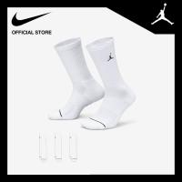 ราคา Jordan Everyday Cush Poly Crew 3 Pairs Socks White จอร์แดน ถุงเท้าข้อยาว Everyday Cush Poly 3 คู่ สีขาว (21030890305)