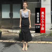 ราคา กระโปรงทรงหางปลาลายจุดสีดำ กระโปรงผ้าชีฟองเอวสูง กระโปรงสั้นผู้หญิง กระโปรงทรงหางปลา กระโปรงสั้นผ้าชีฟอง กระโปรงทรงเอ (23197656797)