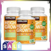 ราคา KIRKLAND Natural Height Booster Vitamins รองรับการเจริญเติบโตของกระดูก เพิ่มความหนาแน่น เสริมแคลเซียม (24353091452)