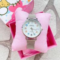 ราคา นาฬิกาคิตตี้ ข้อมือแฟชั่นน่ารัก นาฬิกาข้อมือเด็กผู้หญิง สีชมพู คิดตี้ สายเลสแม่เหล็ก แถมฟรี กล่องลายคิตตี้ (21642642486)