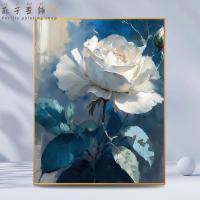 ราคา Perilla ผ้าใบภาพวาดสีน้ำมันกุหลาบที่ทันสมัยสีขาวสีแดงโปสเตอร์ดอกกุหลาบและภาพพิมพ์ห้องนั่งเล่นและดอกไม้ประดับบ้านศิลปะบนผนังการพิมพ์ภาพจิตรกรรมฝาผนังผ้าใบ WU102234 (21683609318)