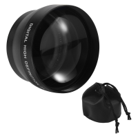 ราคา 52mm 2X Magnification Telephoto Lens for AF S 18 55mm 55 200mm Lens Camera (24610302885)
