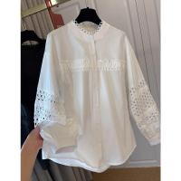 ราคา RUIHUAN เสื้อแขนยาวลายลูกไม้สีดำไซส์ใหญ่ (25054490212)