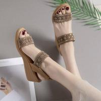 ราคา รองเท้า แฟชั่น ส้นตึก รองเท้าส้นตึก TOFASHIONS รองเท้าแตะส้นตึกแฟชั่นเกาหลีสำหรับผู้หญิงรองเท้าแตะแฟชั่นส้นหนาทรงสูงใส่สบายไม่ลื่นคอลเลคชั่นปี (14248984581)