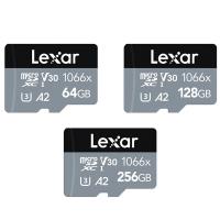ราคา 100 ผลิตภัณฑ์ของแท้ อะแดปเตอร์ส่งฟรี เครื่องอ่านการ์ด Lexar 1066x มืออาชีพ64GB 128GB 256GB UHS I ไมโครการ์ด SD พร้อมอะแดปเตอร์ (24316742544)