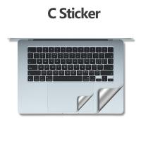 ราคา Sky Blue Body Skin for MacBook Air 13 15 Inch 2025 Compatible with M2 M3 M4 Models Anti Scratch Sticker for Midnight Space Gray Silver (24178832067)