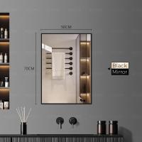 ราคา AiHome กระจกเงาติดผนัง กระจกห้องน้ำ ซม กระจกติดผนัง แฟชั่นที่เรียบง่ายกระจกสี่เหลี่ยมผืนผ้า กระจก ชุดโครงผ้าเช็ดตัว (25004002126)