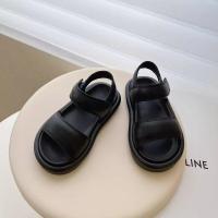 ราคา IQANGEL รองเท้าแตะเด็กผู้หญิงรองเท้าแตะรัดส้นชายเด็กผู้ชายด้านล่างที่อ่อนนุ่มรองเท้าโรมันรองเท้าแตะชายหาด (24470599379)