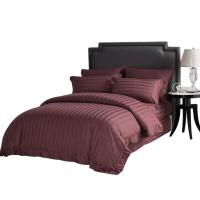 ราคา Bedsheet BKK ชุดเครื่องนอน ชุดผ้านวมลายริ้วน้ำตาล มี3 5ฟุต 5ฟุต 6ฟุต เนื้อผ้านิ่มลื่น สบายๆ ไม่ร้อน รหัส1691 (11613088135)