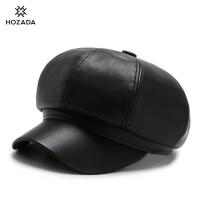 ราคา HOZADA หมวกหมวกเบเรต์ผู้หญิงหมวกเบเร่ต์วินเทจหมวก PU นุ่มย้อนยุคหมวกช่างสีหมวกต้านทานความเย็นหมวกแปดเหลี่ยมสูทหมวกลำลองสำหรับฤดูใบไม้ร่วงฤดูหนาว (25116412600)
