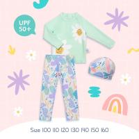 ราคา Uwae ชุดว่ายน้ำเด็กหญิงกันยูวี Pastel Lagoon ชุดว่ายน้ำเด็ก ชุดว่ายน้ำเด็กผู้หญิง รุ่น UV400 (22542025995)
