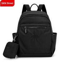 ราคา กระเป๋ากระเป๋าเดินทางผู้หญิงคลาสสิกใหม่กระเป๋าเป้สะพายหลังหลายช่องแบบลำลองสำหรับผ้าไนล่อนกันน้ำ (24883898640)