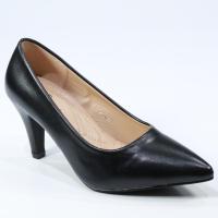 ราคา รองเท้า 189 C1AC1B รองเท้าคัชชูนักศึกษา รองเท้าส้นสูง รองเท้าคัชชูสีดำ 3 นิ้ว FAIRY หนัง PU (18539348357)