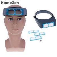 ราคา HomeZen Optivisor แถบคาดศีรษะแว่นขยาย Loupe ซ่อมหมวกกันน็อกแว่นขยายแว่นตา (24168285096)