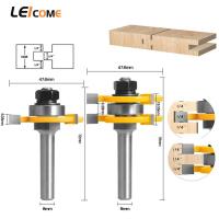 ราคา ดอกทริมเมอร์ เซาะร่องประกบไม้ แบบไม่มีลูกปืน แกน 1 2 4 หุล ใช้กับเร้าเตอร์ใหญ่ คุณภาพสูง 3 ฟัน T รูปมีดประกบตารางฟันมีดประกบชั้นชั้นมีดแผงตัดงานไม้ตัดกัดตัดมีดแกะสลักสีเหลืองสี (22942602187)