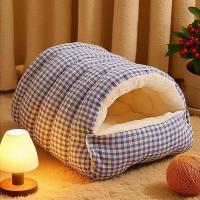 ราคา Jisulife เตียงนอนแมวหนาอุ่นสำหรับฤดูหนาว ที่นอนสัตว์เลี้ยงแบบเนสท์ ถุงนอนเต็นท์ (25481540106)