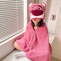 ราคา Sanrio ผ้าห่มมีฮู้ด ผ้าคลุมไหล่ลายการ์ตูน ผ้าห่มซานริโอ้ ผ้าห่มอเนกประสงค์ ผ้าห่มแอร์ออฟฟิศ เนื้อนุ่มนิ่ม คุณภาพ (25249623806)