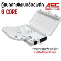 ราคา กล่องพัก สาย ไฟเบอร์ ออฟ ติก 6 Port แบบกันน้ำ OUTDOOR พักจุดเชื่อมต่อสายไฟเบอร์ออฟติก ตู้ ODF 6 core (23875362876)