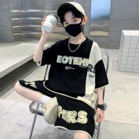 ราคา LOBER ชุดเด็กผู้ชายเท่ๆ ชุดเด็กผู้ชาย เสื้อเด็กชาย กางเกงขาสั้นเด็ก เสื้อผ้าเด็กผช ชุดหล่อเด็กชาย (24002099347)