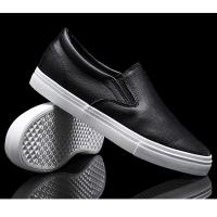 ราคา รองเท้าสวมสีขาวสำหรับผู้ชาย พื้นนิ่ม รองเท้าหนังใส่ทำงานแบบลำลอง รองเท้าโลฟเฟอร์ รองเท้าขับรถสีขาว รองเท้าหนังแบบสลิปออน (24329033756)