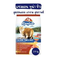 ราคา อาหารเม็ดสำหรับแมวทุกช่วงวัย Kaniva 1 3 1 5 KG อาหารแมว เน้นตัวโต บำรุงผิวหนังและขน (23770847619)