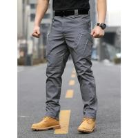ราคา IX9 IX7 Workwear กางเกงยุทธวิธีกางเกงกันน้ำผ้าฉีกขาด S 2XL แห้งเร็ว (25117902730)