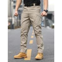 ราคา IX9 IX7 Workwear กางเกงยุทธวิธีกางเกงกันน้ำผ้าฉีกขาด S 2XL แห้งเร็ว (25117902739)