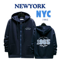 ราคา LIMITED EDITION NYC เสื้อกันหนาว สไตล์เท่ ดูดี แขนยาวมีฮู้ด ผ้านิ่มใส่สบาย มีเก็บเงินปลายทาง (23265059362)